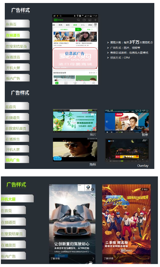 愛奇藝APP視頻廣告怎么展現？樣式如何的呢？