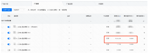 快手廣告消耗問題