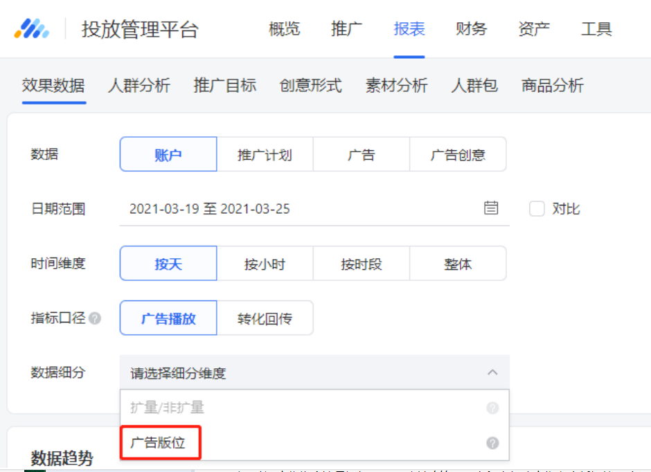 通投數據豐富聚合，效果分析更快更準