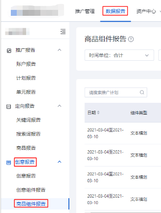 百度搜索廣告創意報告：商品組件報告的應用策略