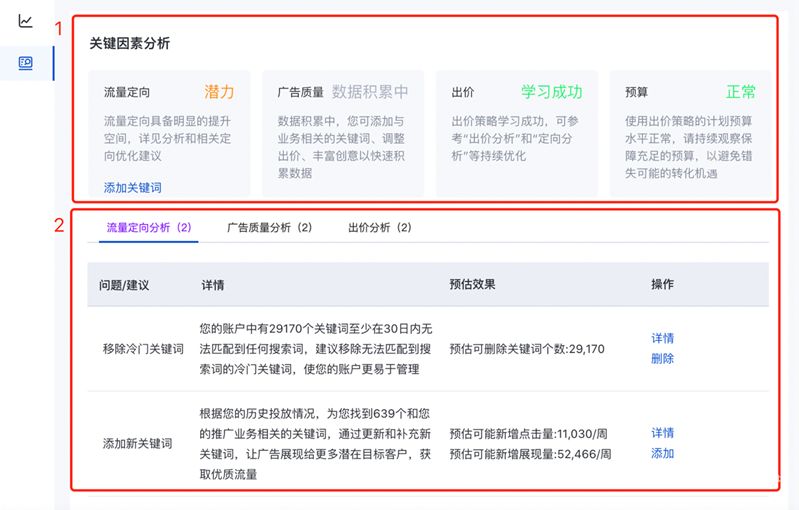 關鍵因素分析升級亮點